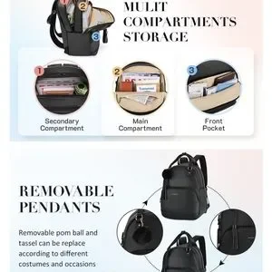Missnine | Bags | Missnine Soft Supple Backpack In Soft Grey 